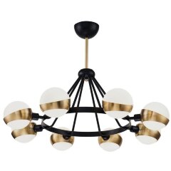 Люстра потолочная Freya FR5009PL-08B Silvia под лампы 8xE14 60W