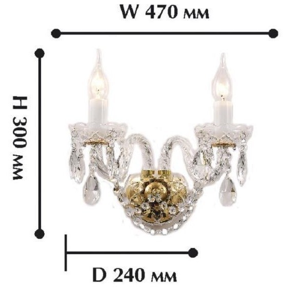 Бра Monreal 1735-2W Бра Monreal 1735-2W