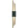 Бра Crystal Lux CARTA AP6W LED GREEN/BRASS