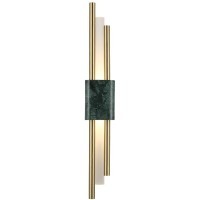 Бра Crystal Lux CARTA AP6W LED GREEN/BRASS