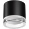 371030 OVER NT25 458 черный Светильник накладной IP20 GX53 12Вт 220-240V GEM