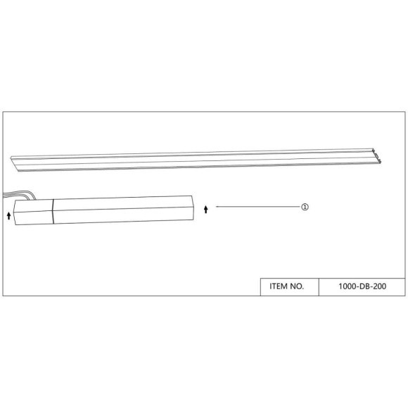 Блок питания на шинопровод магнитный 200Ватт Smart, Wi-Fi, Bluetooth Favourite Unika 1000-DB-200