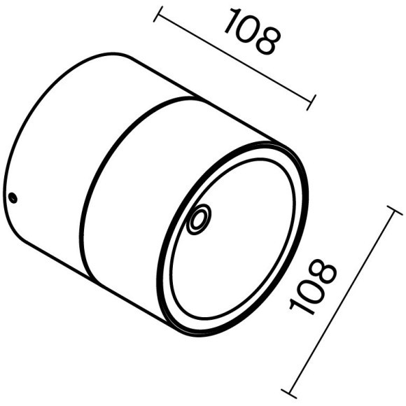 Потолочный светильник Outdoor O310CL-L12W3K