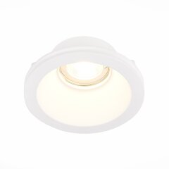 ST254.308.01 Св-к встр. из гипса Белый GU10 1*50W IP20 D120xH50 180-240V Без ламп Встраиваемые светильники ST254.308.01 Св-к встр. из гипса Белый GU10 1*50W IP20 D120xH50 180-240V Без ламп Встраиваемые светильники