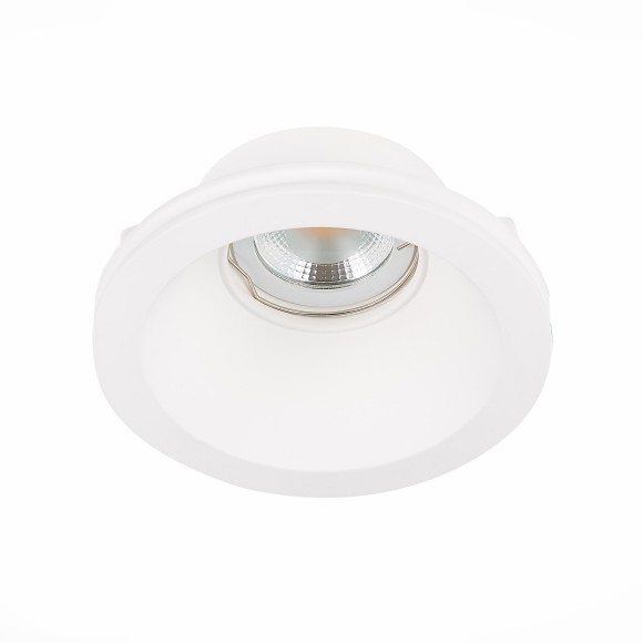 ST254.308.01 Св-к встр. из гипса Белый GU10 1*50W IP20 D120xH50 180-240V Без ламп Встраиваемые светильники ST254.308.01 Св-к встр. из гипса Белый GU10 1*50W IP20 D120xH50 180-240V Без ламп Встраиваемые светильники