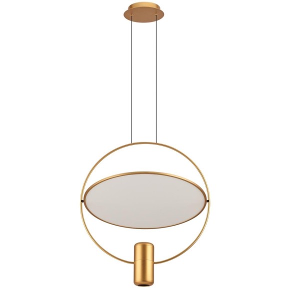 7028/2L HIGHTECH ODL25 золото/белый матовый/ металл/акрил Подвесной светильник золот. поворотный 150° IP20 LED GU10 2*7W ORBITE 7028/2L HIGHTECH ODL25 золото/белый матовый/ металл/акрил Подвесной светильник золот. поворотный 150° IP20 LED GU10 2*7W ORBITE