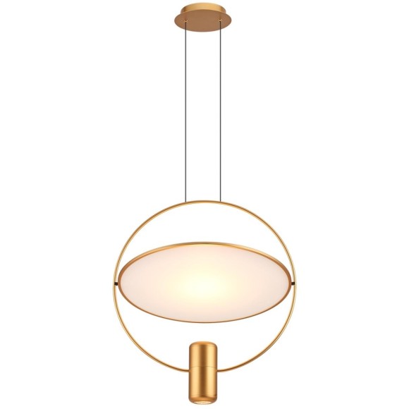 7028/2L HIGHTECH ODL25 золото/белый матовый/ металл/акрил Подвесной светильник золот. поворотный 150° IP20 LED GU10 2*7W ORBITE 7028/2L HIGHTECH ODL25 золото/белый матовый/ металл/акрил Подвесной светильник золот. поворотный 150° IP20 LED GU10 2*7W ORBITE