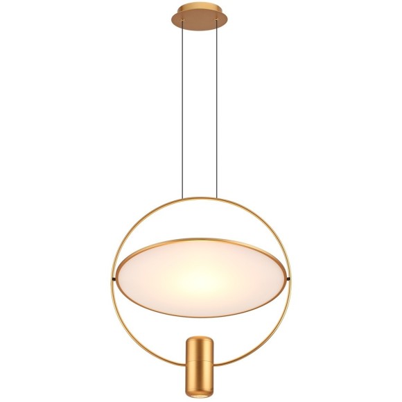 7028/2L HIGHTECH ODL25 золото/белый матовый/ металл/акрил Подвесной светильник золот. поворотный 150° IP20 LED GU10 2*7W ORBITE 7028/2L HIGHTECH ODL25 золото/белый матовый/ металл/акрил Подвесной светильник золот. поворотный 150° IP20 LED GU10 2*7W ORBITE