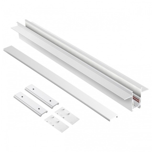 Шинопровод 2м для встраиваемого монтажа в ГКЛ 12мм Novotech FLUM 135229 