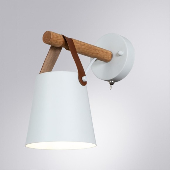 Бра Arte Lamp A7032AP-1WH Thomas под лампу 1xE27 60W Бра Arte Lamp A7032AP-1WH Thomas под лампу 1xE27 60W
