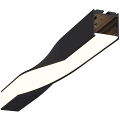 Радиусный профиль 35x35 Twist правый черный ALM-3535R-B-TR-90°-0.4M Радиусный профиль 35x35 Twist правый черный ALM-3535R-B-TR-90°-0.4M