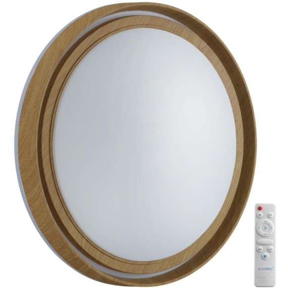 Светильник LED 70Вт 3000-6000K D490 IP43 пульт ДУ Sonex RUX WOOD 7640/EL