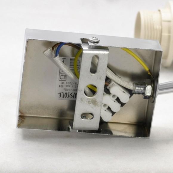 Бра Lussole GRLSF-7201-01 CESANO IP21 под лампу 1xE27 10W