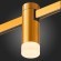 ST812.206.03 Магнитный трековый светильник золотистый LED 3W 3000K 93Lm Ra90 120° FARM