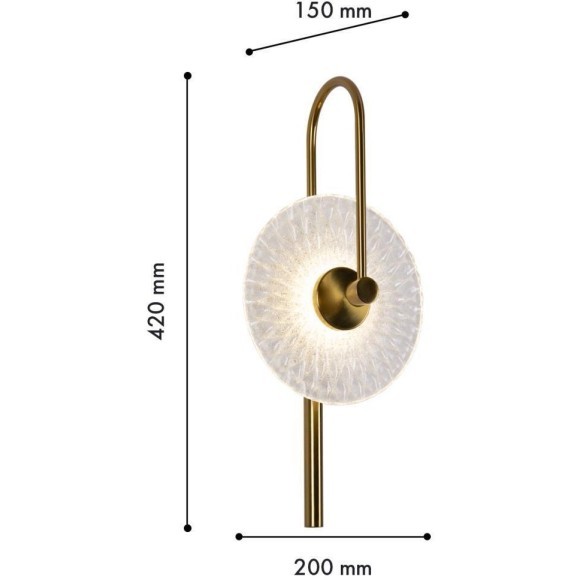 Бра Plade 4270-1W
