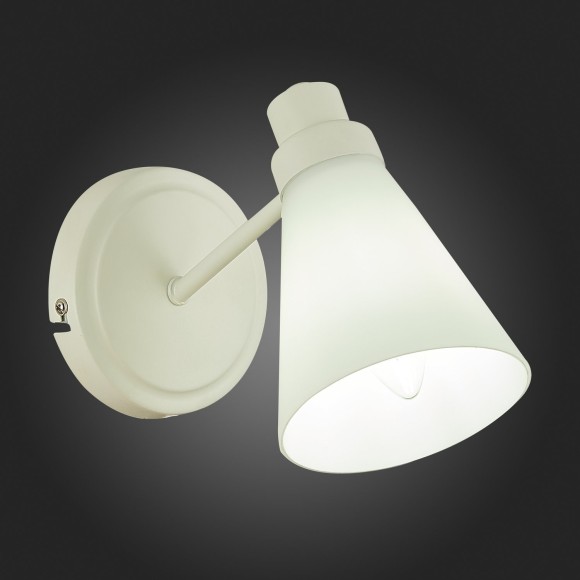 SLE103501-01 Светильник настенный Белый/Белый E14 1*40W BIANE