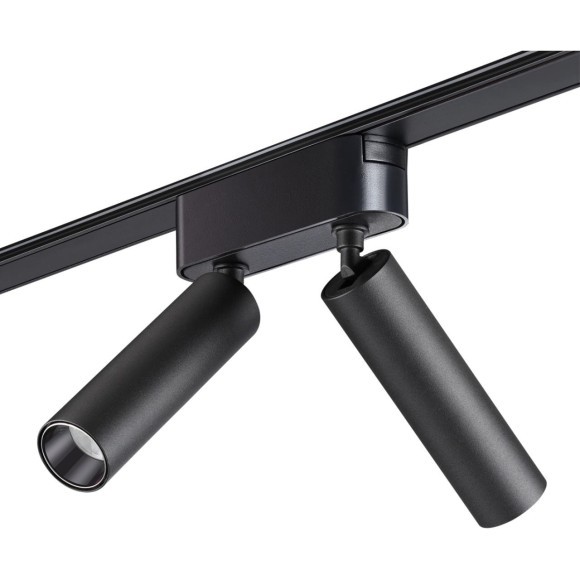 359086 Трековый магнитный светодиодный светильник Novotech SMAL 48V CRI90+ 4000К 1260Лм 24° 2*7W