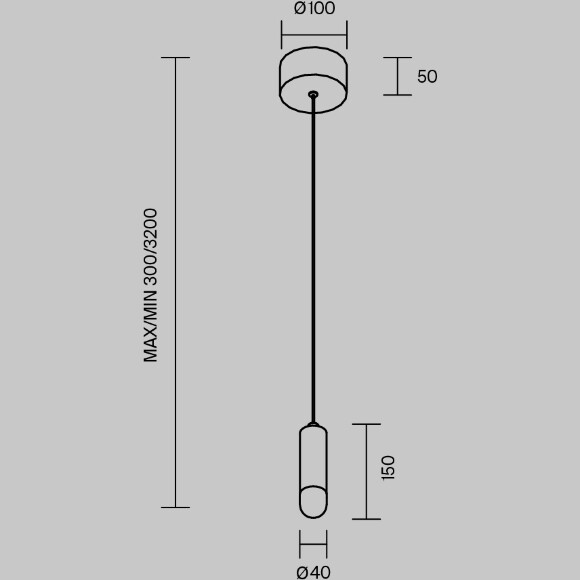 Maytoni Bell MOD534PL-L4B3K1 Светильник подвесной светодиодный, плафон цилиндр из натурального темно-зеленого мрамора и белым матовым рассеивателем, диаметр 40мм, LED 4Вт 3000K 250Лм CRI90 120° IP20 220V