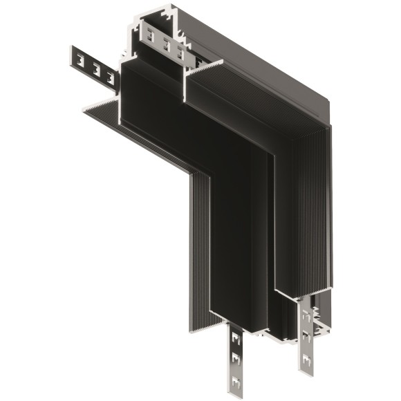 Угловой коннектор внутренний вертикальный для ГКЛ шинопровода Maytoni Gravity TRA004ICL-22B