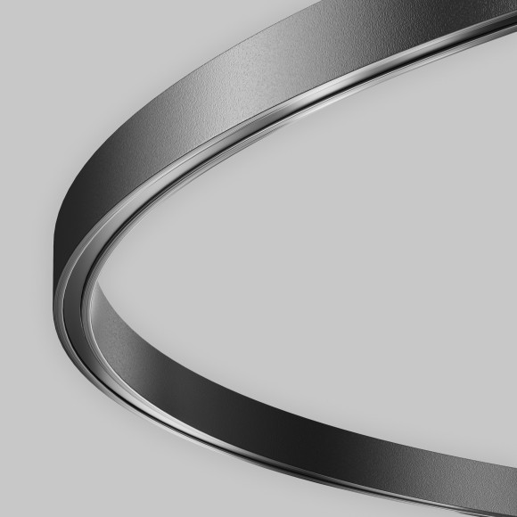 Шинопровод-круг 800мм накладной/подвесной Maytoni Flarity TRX154-R-D800-B