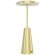 Eglo Piccola 900923 Уличная диммируемая аккумуляторная настольная LED-лампа, 2,8 Вт, CCT сенсорное переключение 2400/3000К, яркость 270 лм, IP54, состаренная латунь, высота 280 мм, диаметр 130 мм, питание USB TYPE-C