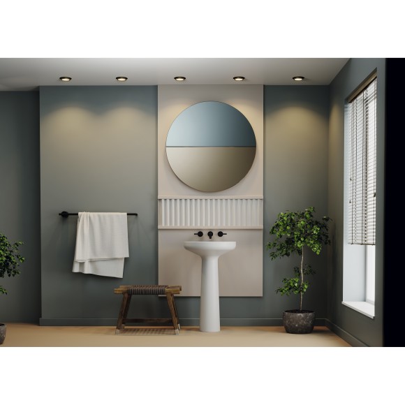 Встраиваемый светильник Maytoni DL086-GX53-RD-BG Hoop под лампу 1xGX53 15W