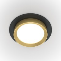 Встраиваемый светильник Maytoni DL086-GX53-RD-BG Hoop под лампу 1xGX53 15W