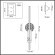 Настенный светильник LED 18W 3000K 2695Лм Odeon Light STREKOZA 5413/18WL