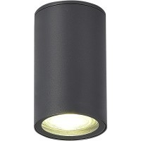 SL9010.712.01 Светильник уличный потолочный ST-Luce серый/белый GU10 1*50W TUBO
