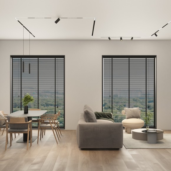 DK8114-BK Угловой светильник SIMPLE LINEAR 18W 3000K, черный DK8114-BK Угловой светильник SIMPLE LINEAR 18W 3000K, черный