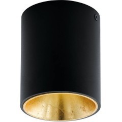 94502 Светодиодный потолочный светильник POLASSO, 1х3,3W (LED), Ø100, черный, золотой