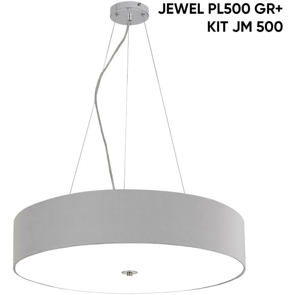 Светильник потолочный Crystal Lux JEWEL PL500 GR