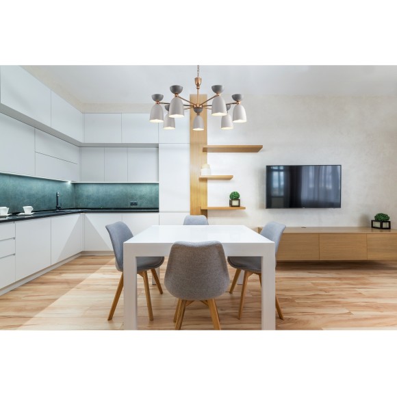 Люстра подвесная Maytoni MOD113PL-07W Cloches под лампы 7xE14 40W Люстра подвесная Maytoni MOD113PL-07W Cloches под лампы 7xE14 40W