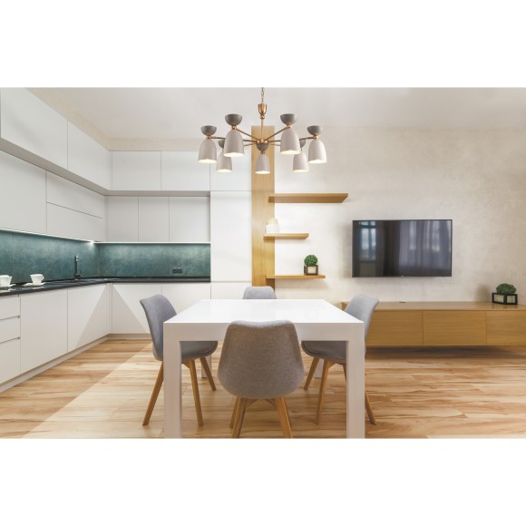 Люстра подвесная Maytoni MOD113PL-07W Cloches под лампы 7xE14 40W Люстра подвесная Maytoni MOD113PL-07W Cloches под лампы 7xE14 40W