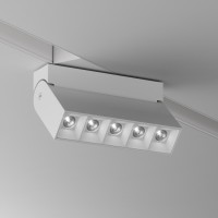 TR077-2-10W4K-W Трековый магнитный светодиодный светильник Maytoni Gravity CRI90+ 4000К 553Лм 30° 10Вт