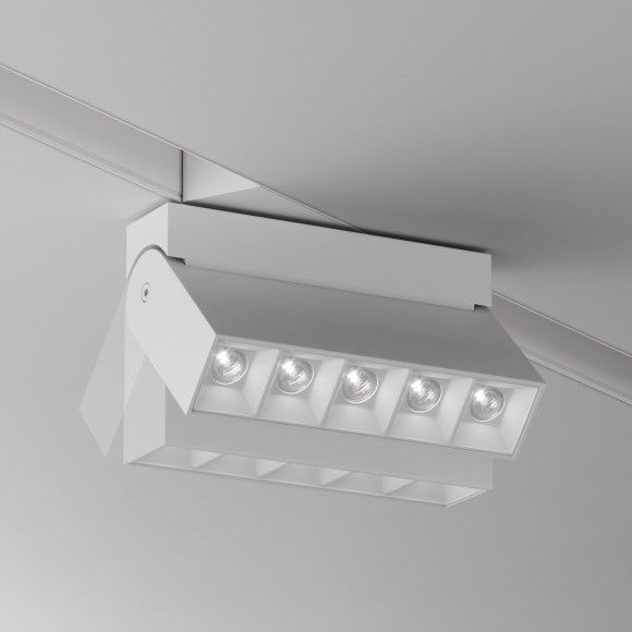 TR077-2-10W4K-W Трековый магнитный светодиодный светильник Maytoni Gravity CRI90+ 4000К 553Лм 30° 10Вт