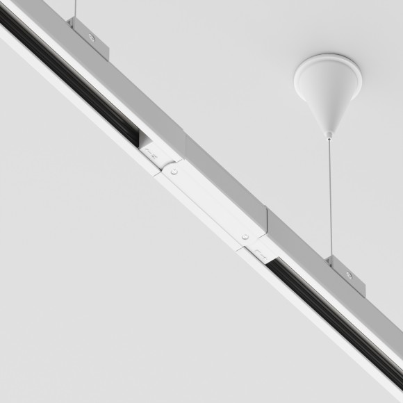 Прямой соединитель трехфазных шинопроводов Maytoni TRA005C-31W Прямой соединитель трехфазных шинопроводов Maytoni TRA005C-31W
