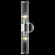 Бра Crystal Lux SANCHO AP2 CHROME
