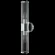 Бра Crystal Lux SANCHO AP2 CHROME