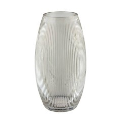 421228 AMBALABE Декоративная ваза прозрачная, H270, Ø145, стекло
