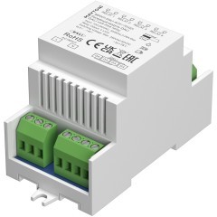 Релейный модуль DALI DT7 четырёхканальный 4x12A DIN 721021 Релейный модуль DALI DT7 четырёхканальный 4x12A DIN 721021