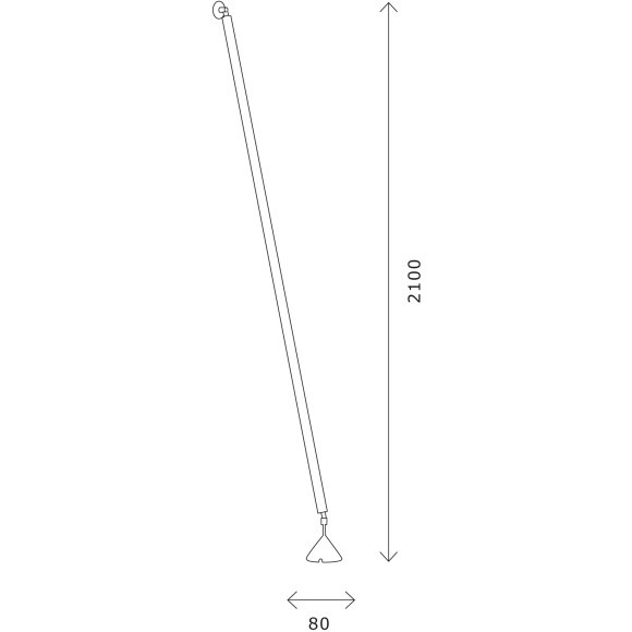 ST902.405.28 Светильник напольный ST-Luce Черный LED 1*28W 4000K Напольные светильники