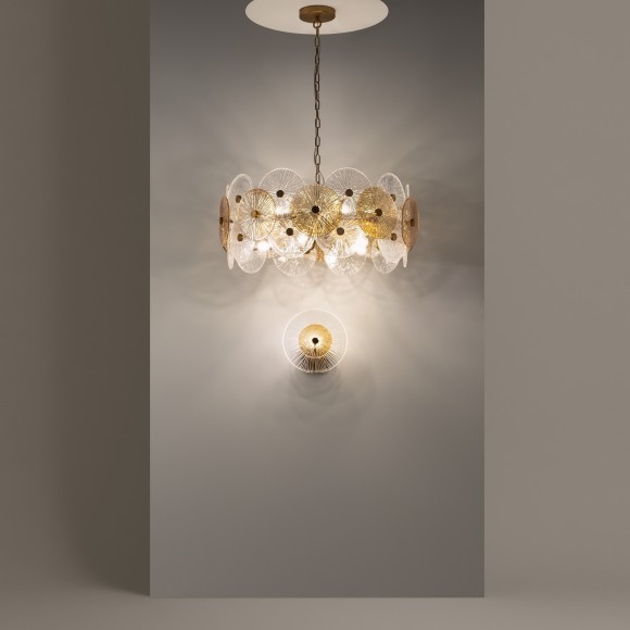 Подвесная люстра Aster MOD007PL-10G