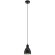 49464 Подвес PRIDDY, 1х60W (E27), Ø155, H1100, сталь, черный