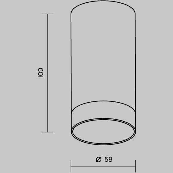 Потолочный светильник Outdoor O500CL-L5W3K Потолочный светильник Outdoor O500CL-L5W3K