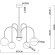 Люстра на штанге Arte Lamp MEBSUTA A1675LM-6BK