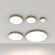 Настенно-потолочный светильник Maytoni C032CL-L96MG4K Zon светодиодный LED 90W