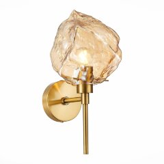 SL1175.301.01 Бра ST-Luce Латунь/Янтарный E14 1*40W PORTICI SL1175.301.01 Бра ST-Luce Латунь/Янтарный E14 1*40W PORTICI