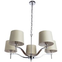 Люстра подвесная Divinare 1341/02 LM-5 Soprano под лампы 5xE14 40W