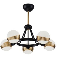 Люстра потолочная Freya FR5009PL-05B Silvia под лампы 5xE14 60W